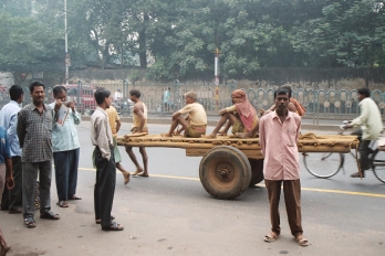 Gadebillede i Indien