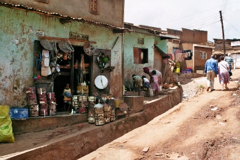 Gade i Kampala, Uganda
